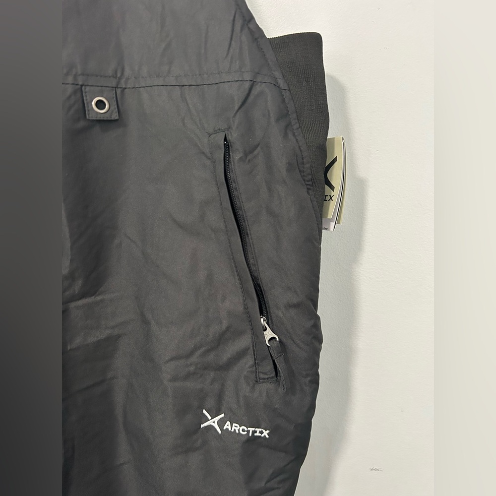 NWT Arctix Black Snow Bib Overalls - Picture 2 of 15